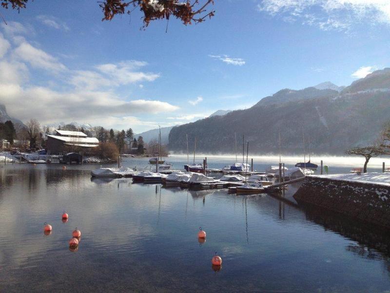 Hotel Walensee Trattoria Weesen Esterno foto