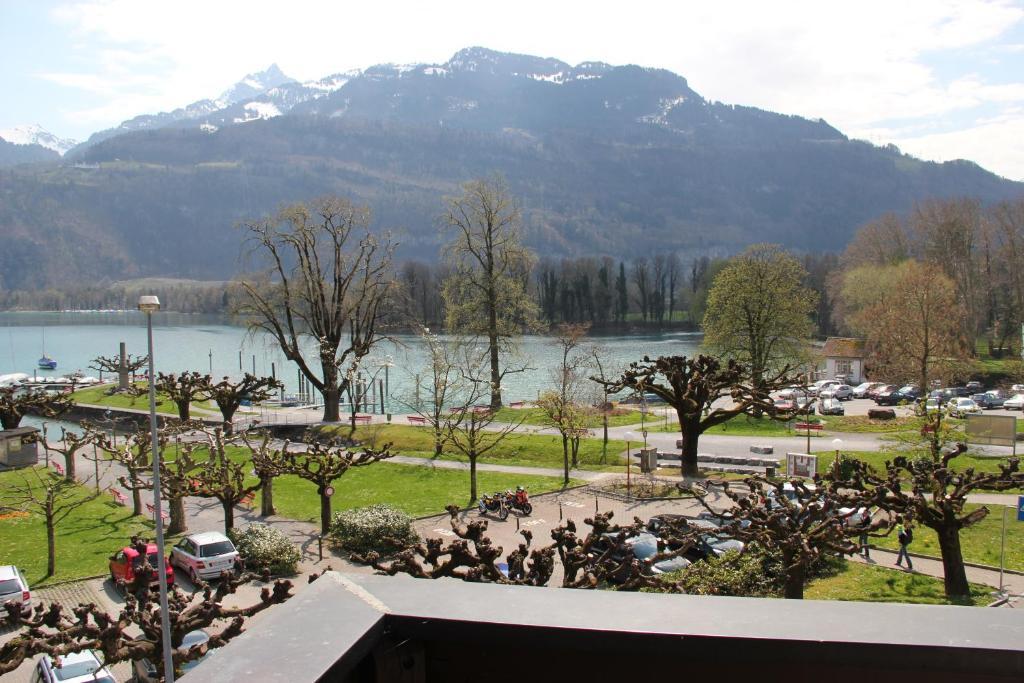 Hotel Walensee Trattoria Weesen Esterno foto